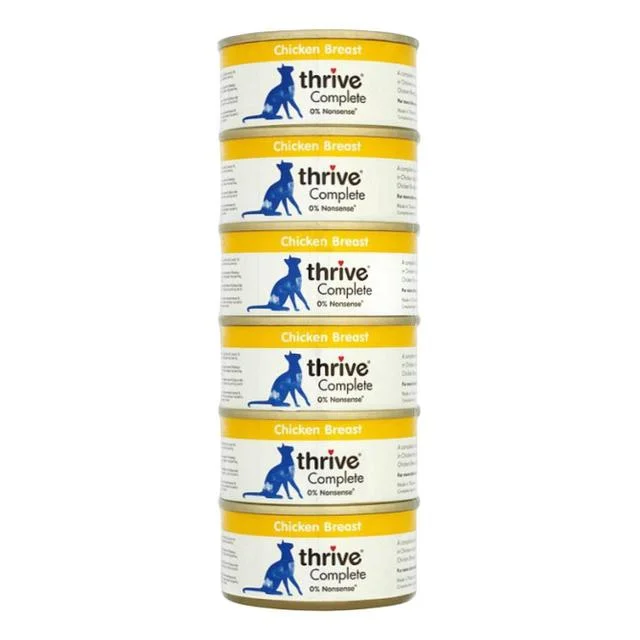    - How is Bricky cat food?  Thrive Complete Cat Food Chicken Breast   6 x 75g