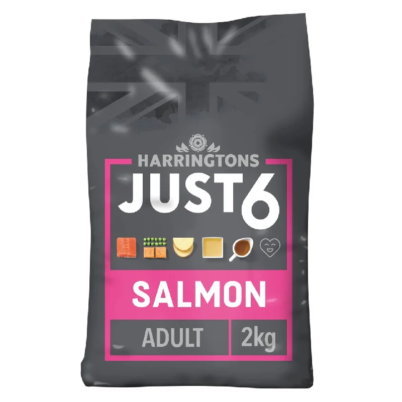  -Fish-containing dog foodHarringtons Just 6 Salmon & Sweet Potato Dry Dog Food 2kg